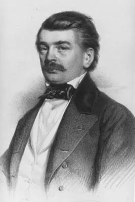 Franz Miklosich, 1853 lithograph