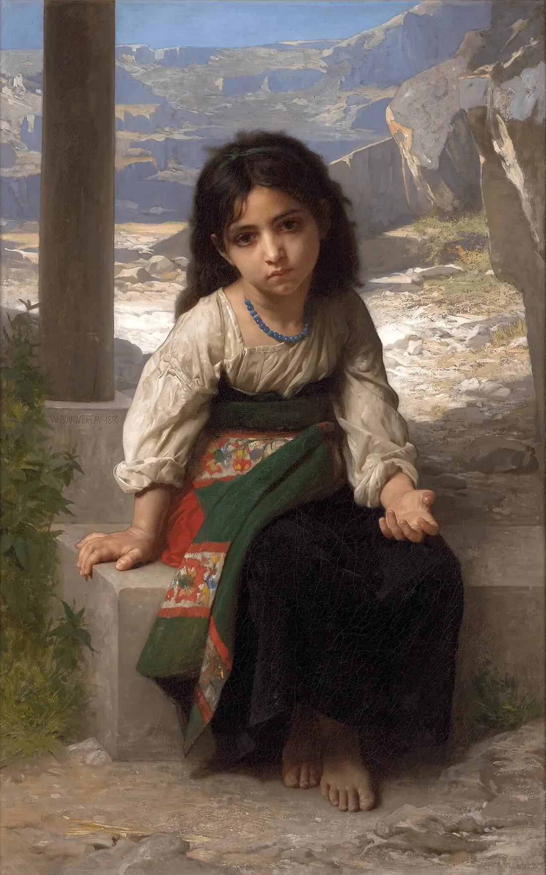 Micul cerșetor al lui Bouguereau: talerul gol, cel fără