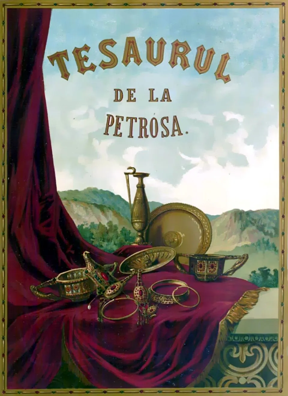 Tezaurul de la Pietroasa: talerul plin, cel înzestrat