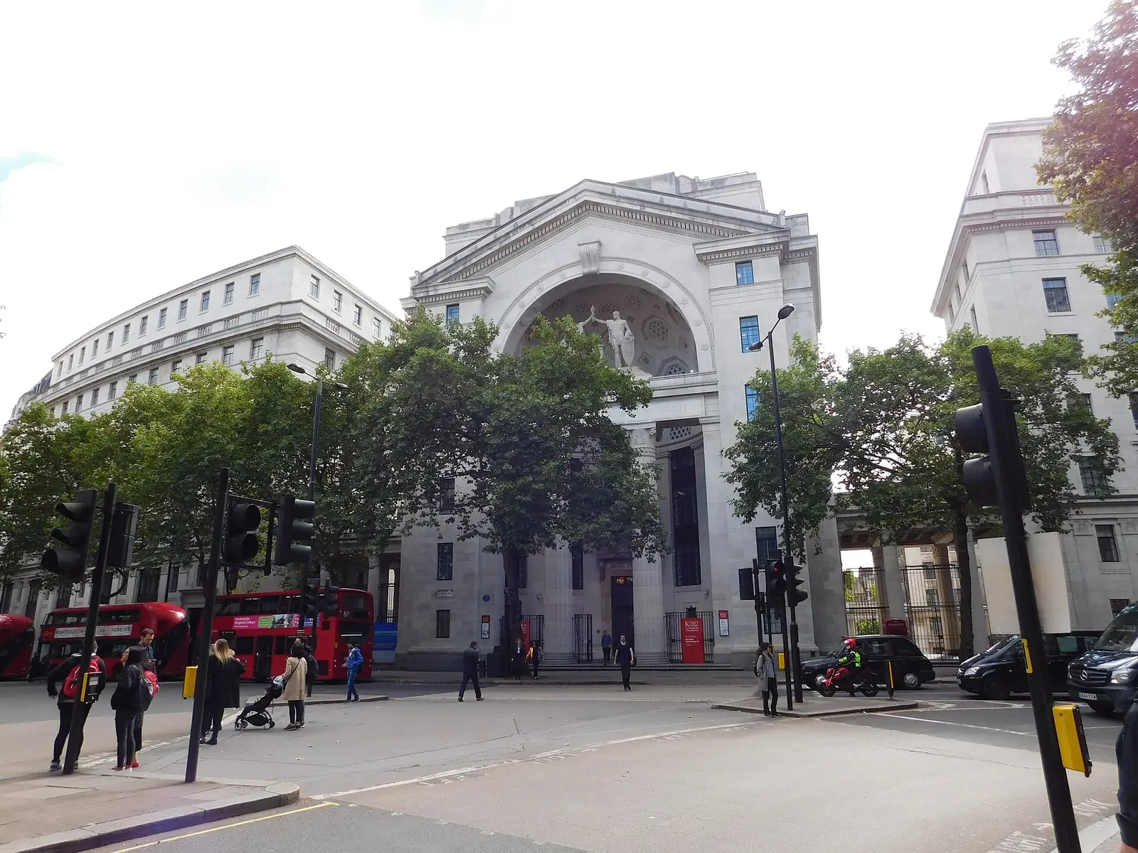 Bush House, London, long the home of the BBC World Service.