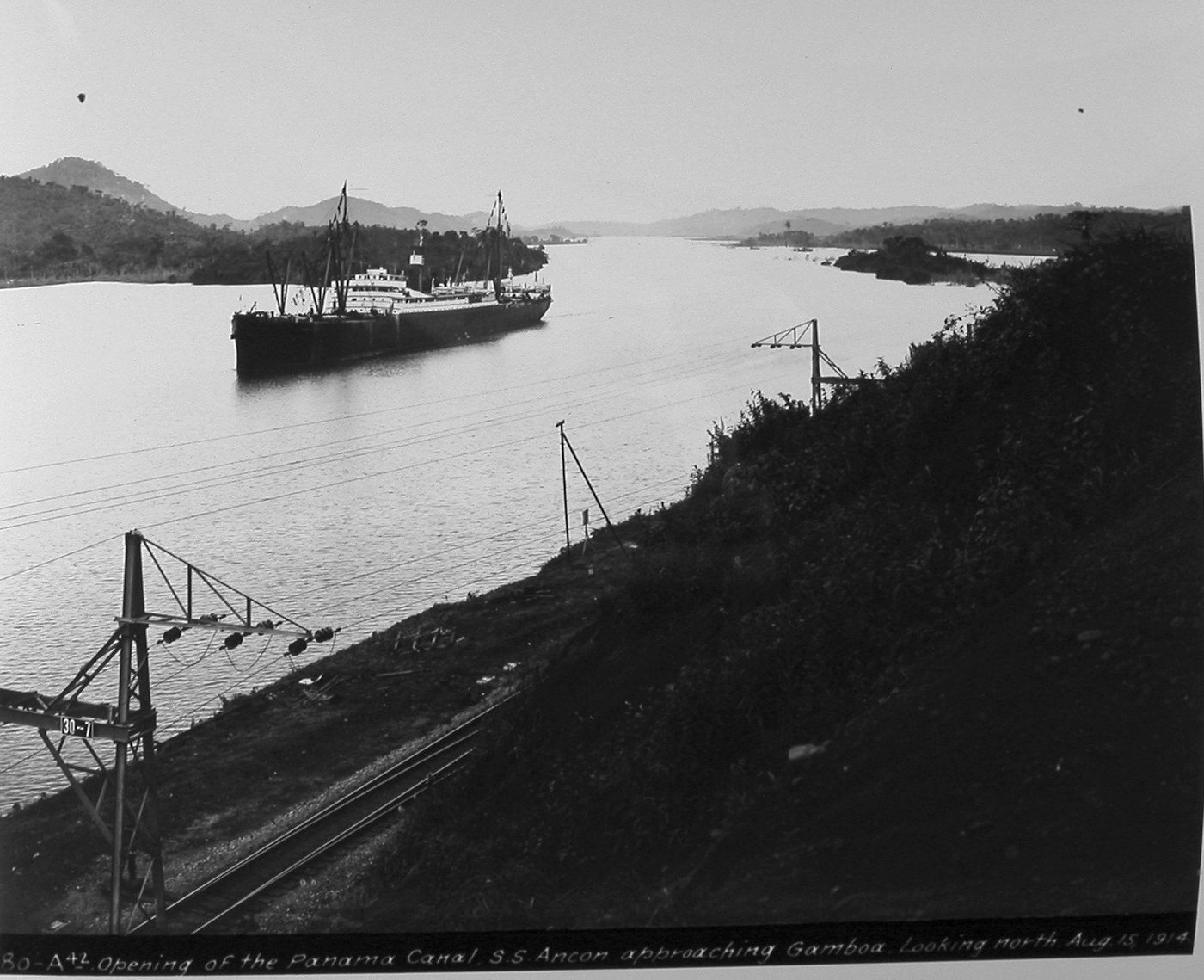 Nava Ancon se apropie de Gamboa la 15 august 1914.