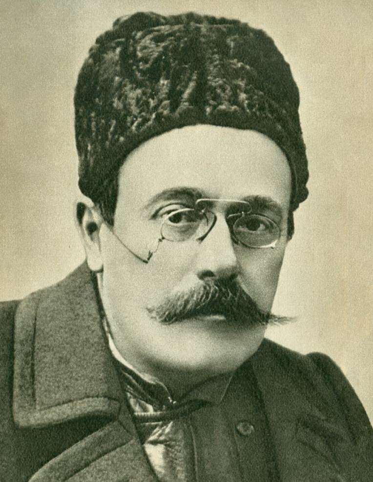 Portret de epocă al lui Ion Luca Caragiale