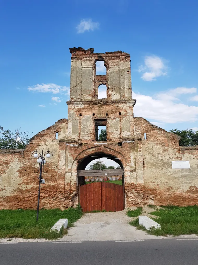 Ruinele curții boierilor Bălăceanu, Tătărăștii de Sus