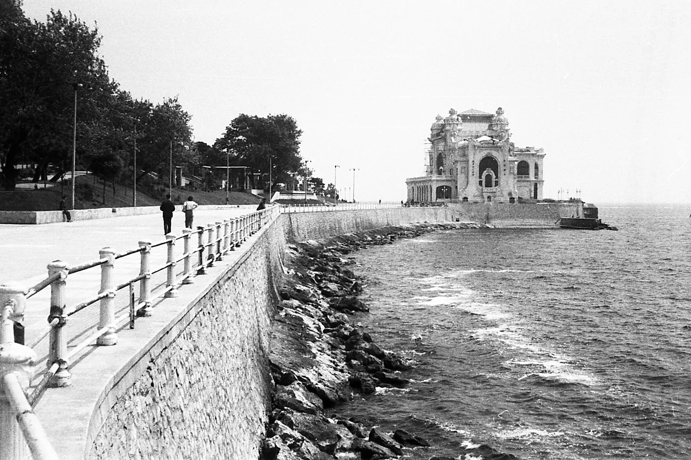 Faleza în iunie 1961, în anii ONT