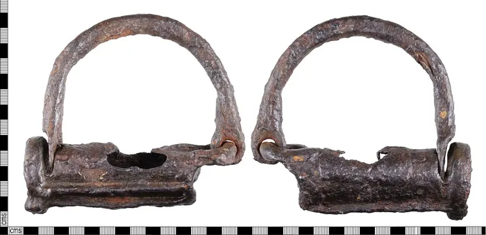 Lacăt medieval de fier (Portable Antiquities Scheme)