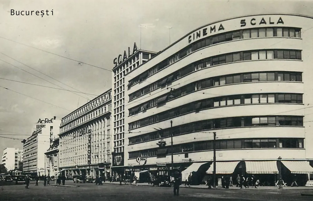 The Scala cinema in 1931, a postcard