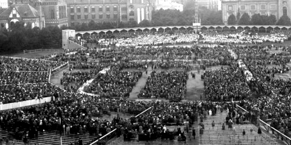 Sărbătoarea cântecului leton la Riga, 1931
