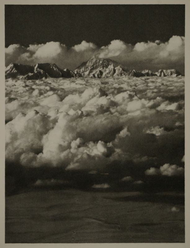Aeriana din 1935 peste regiunea Everestului