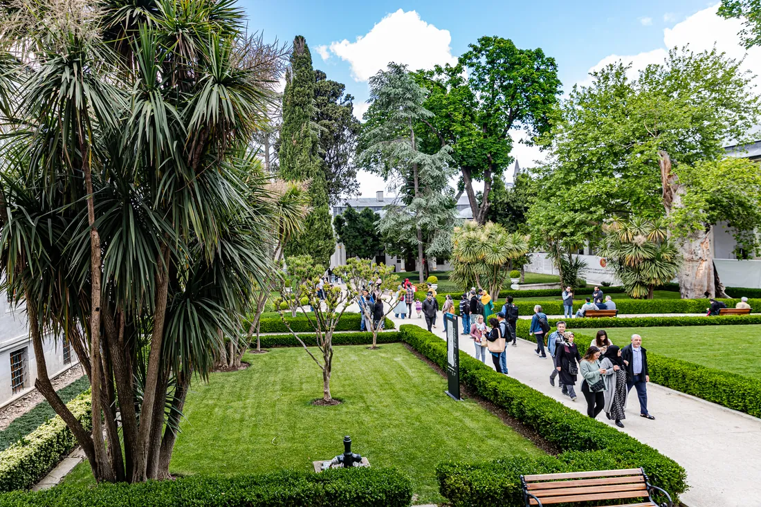 Palatul Topkapi, Istanbul: casa uneia dintre cele mai bogate colecții de porțelan chinezesc din afara Chinei.