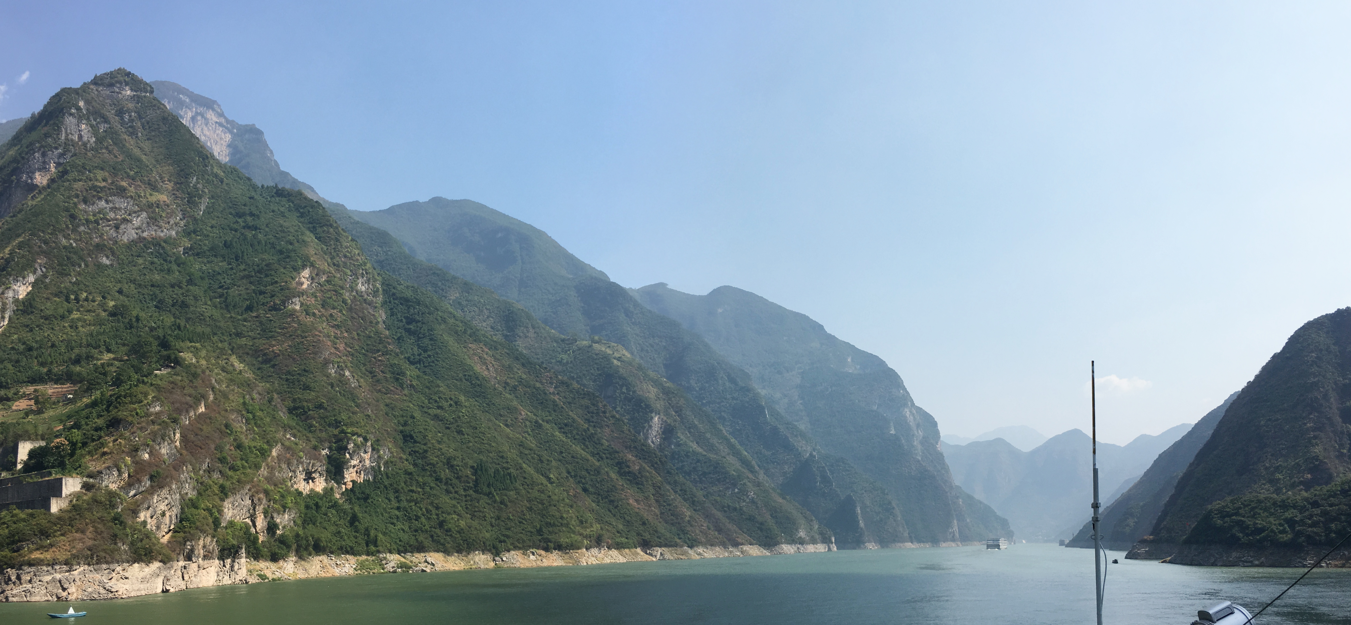 Defileul Wu pe Yangtze, octombrie 2016