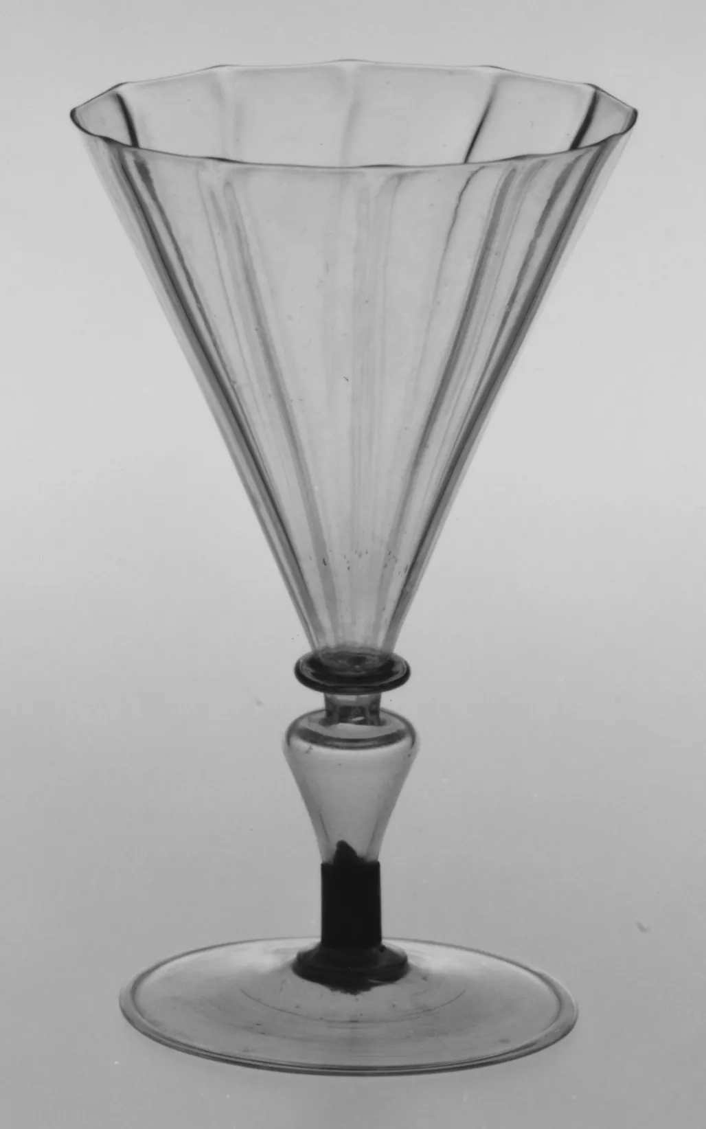 A glass goblet: jām, the Persian goblet