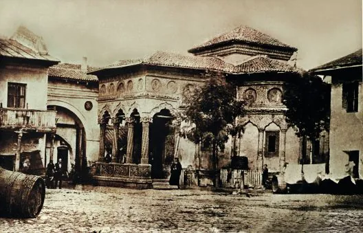 Biserica Stavropoleos în 1860