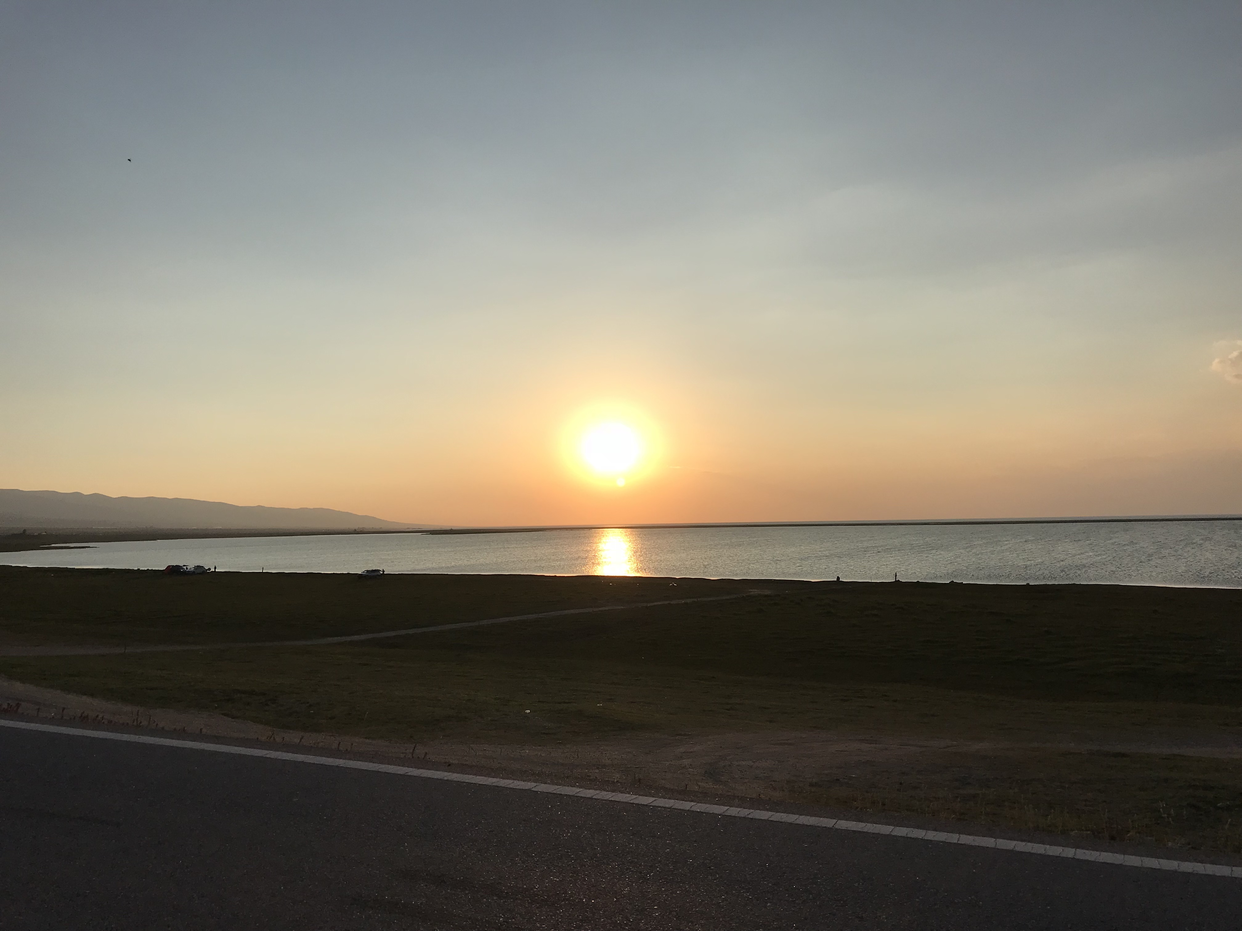 Apus la Lacul Qinghai, 30 iulie 2018
