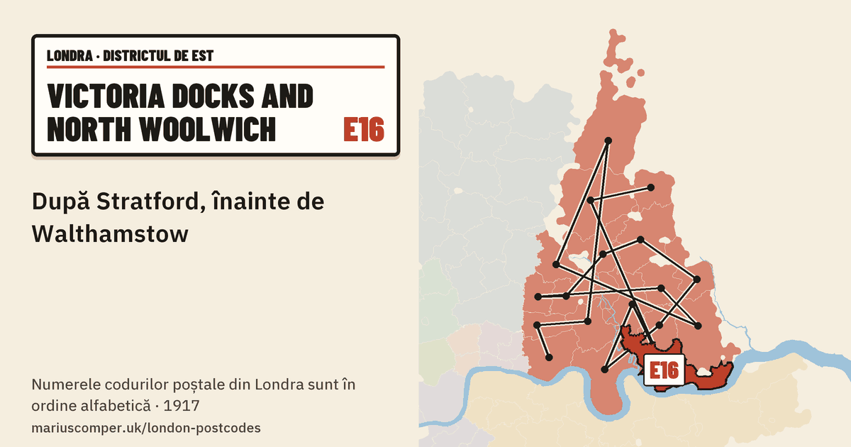 După Stratford, înainte de Walthamstow