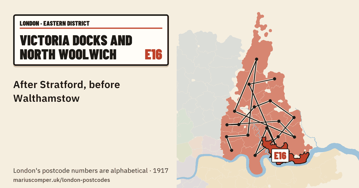 After Stratford, before Walthamstow