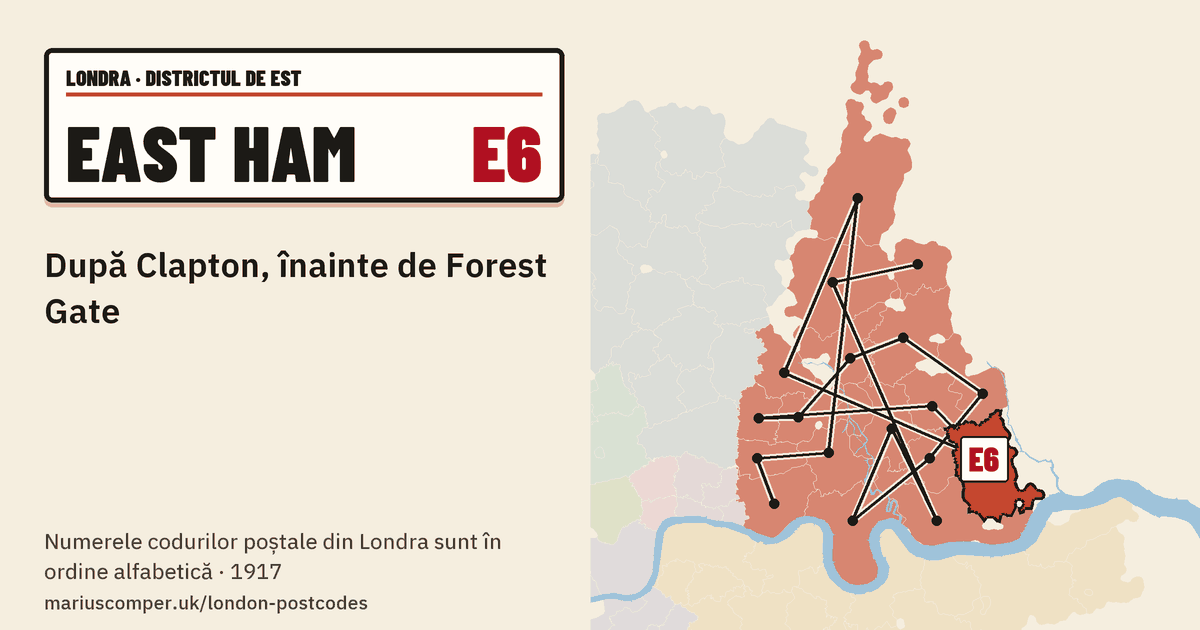 După Clapton, înainte de Forest Gate
