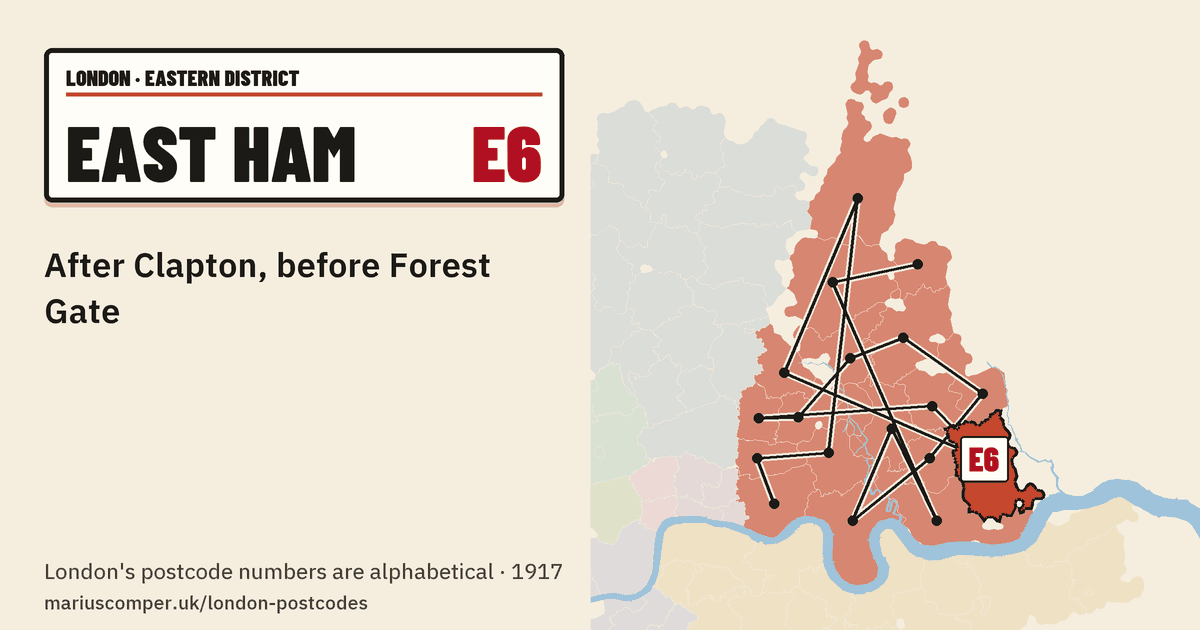 After Clapton, before Forest Gate
