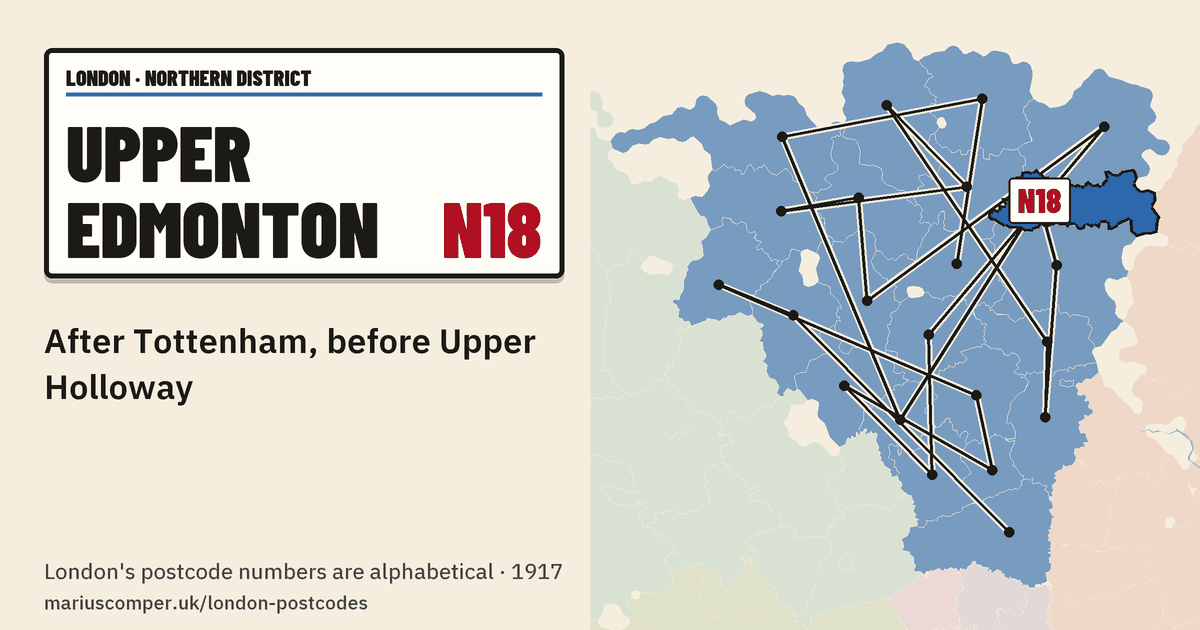 After Tottenham, before Upper Holloway