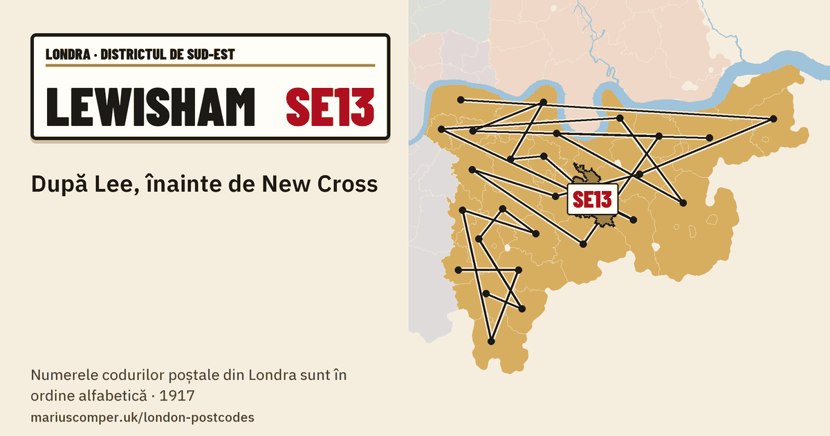 După Lee, înainte de New Cross