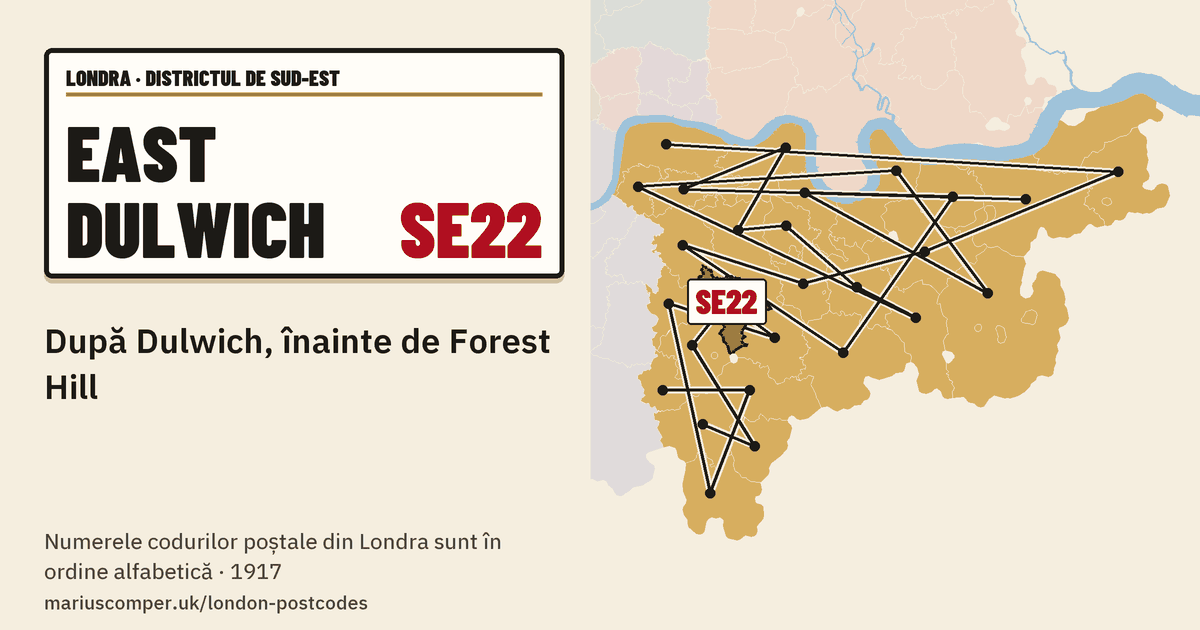 După Dulwich, înainte de Forest Hill