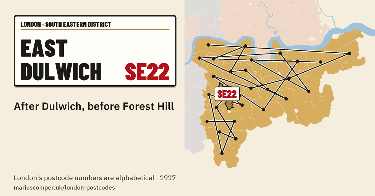 After Dulwich, before Forest Hill