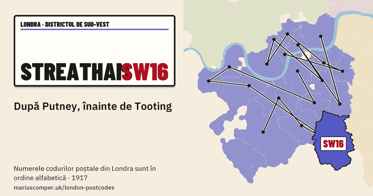 După Putney, înainte de Tooting