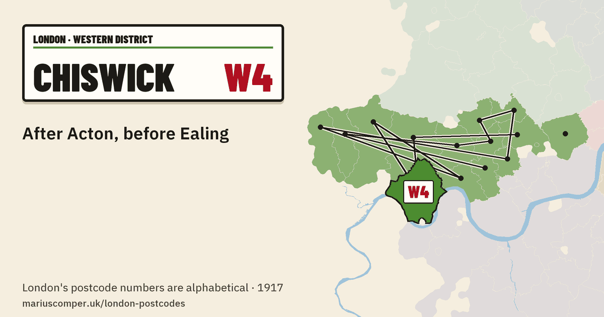 After Acton, before Ealing
