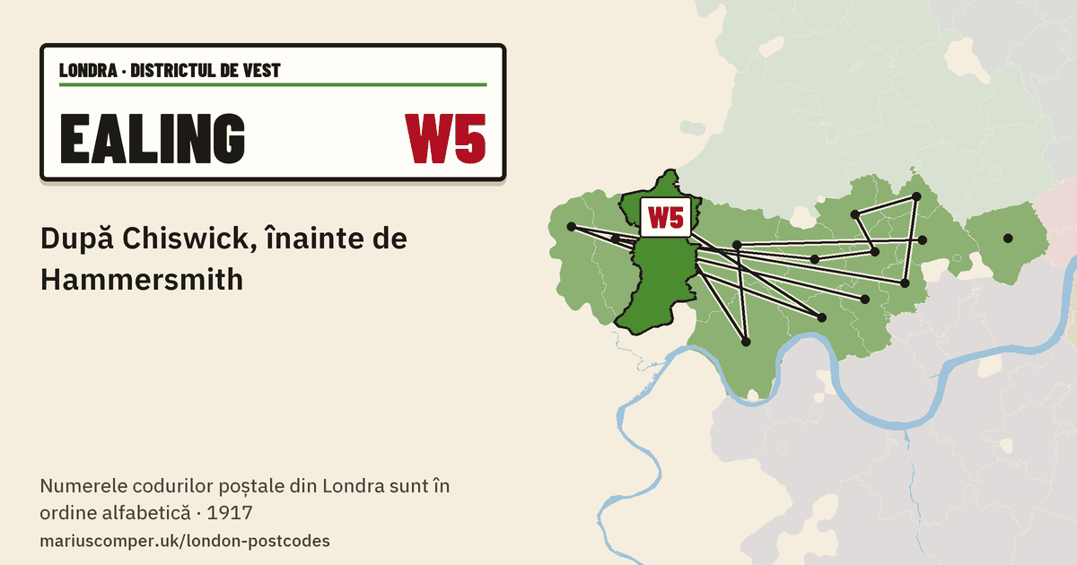 După Chiswick, înainte de Hammersmith