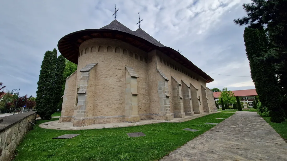 Bogdana monastery in Rădăuți: Bogdan I's foundation, his resting place.