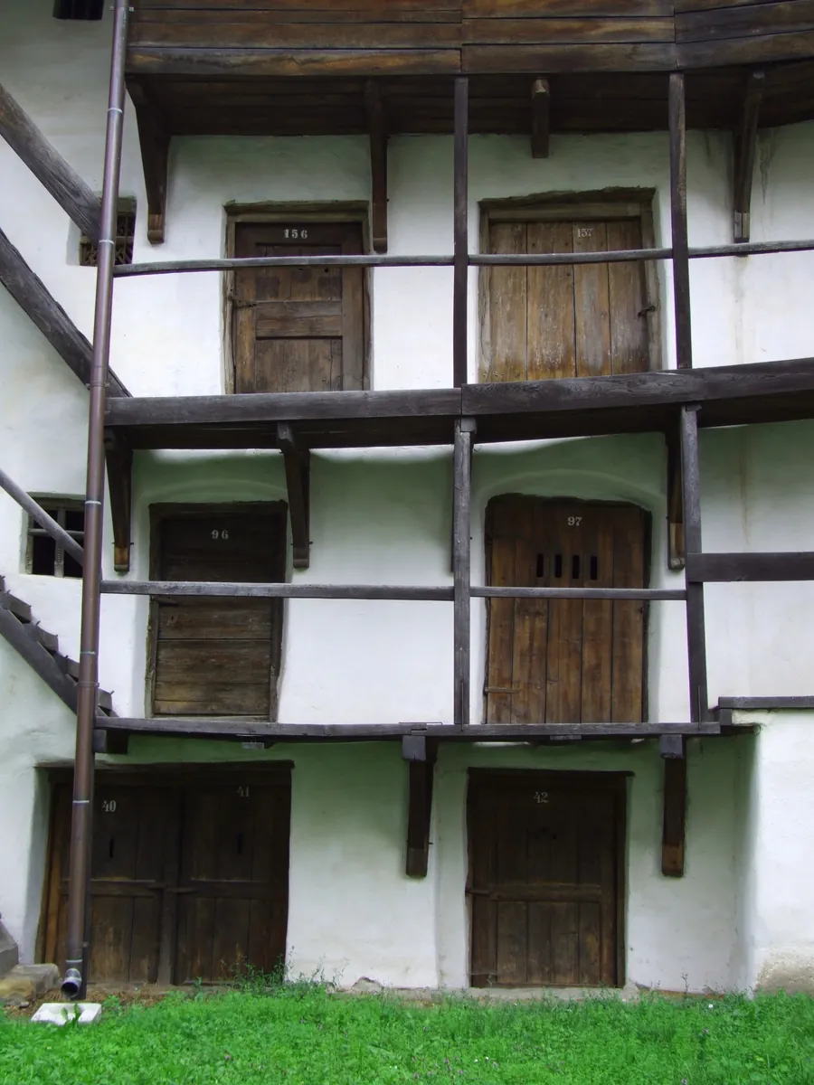 Prejmer, Brașov county: the fortified church.
