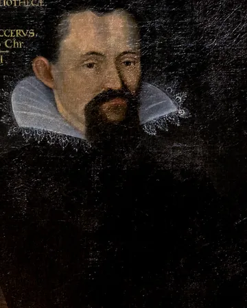 Johannes Kepler, portrait painted in 1627