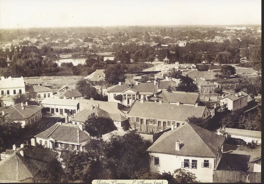 Imagine de epocă: Grădina Cișmigiu în 1856, vedere panoramică