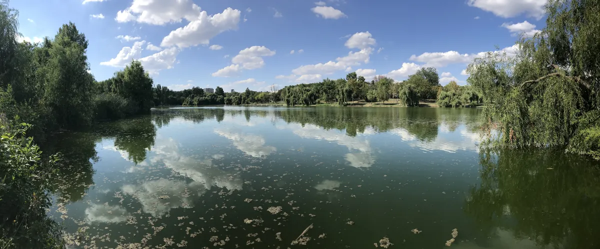 Lacul Tineretului, vedere panoramică