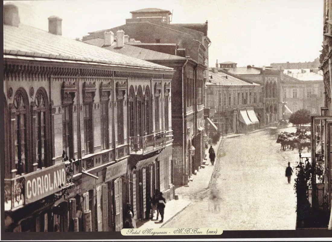 Fotografie de epocă: Podul Mogoșoaiei, de Moritz Benedict Baer