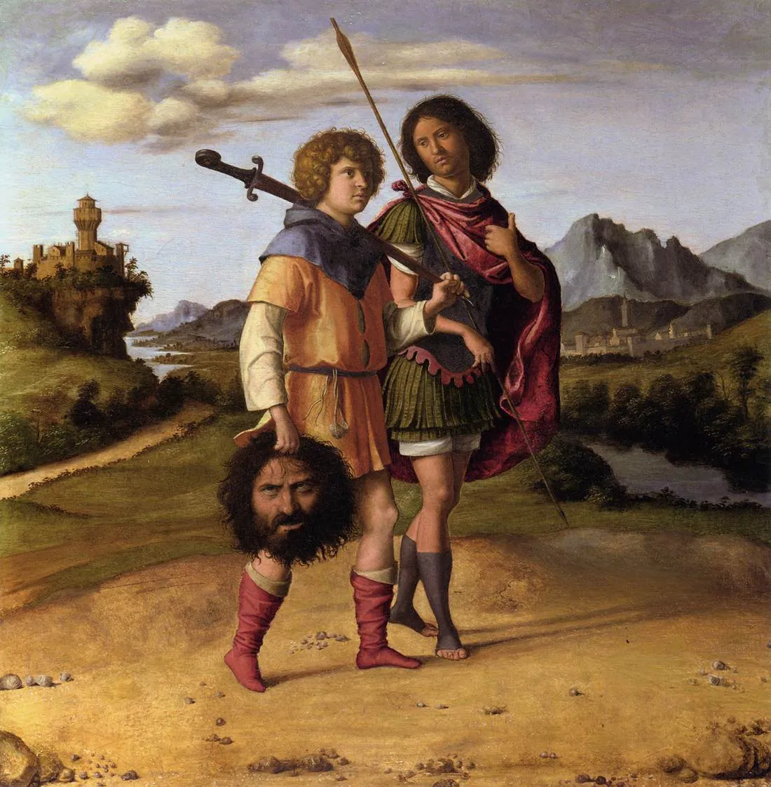 David și Ionatan, Cima da Conegliano: prietenia biblică