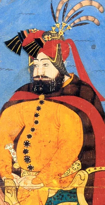 Sultan Murad IV (r. 1623–1640) in an Ottoman miniature.