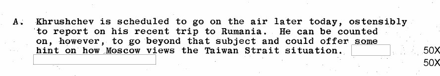 Fragment scanat din buletinul din 2 iulie 1962: A.