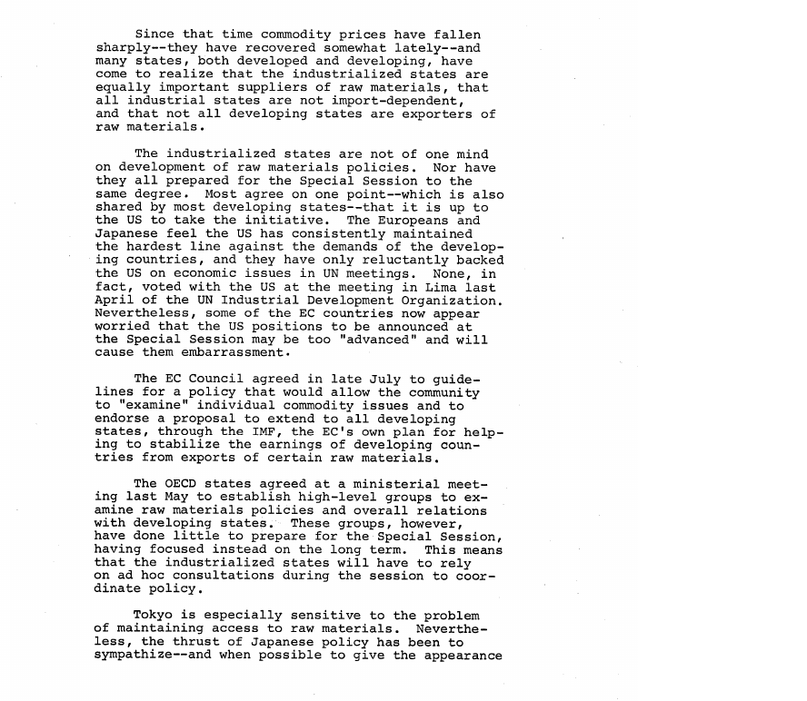 Fragment scanat din buletinul din 1 septembrie 1975: fără titlu