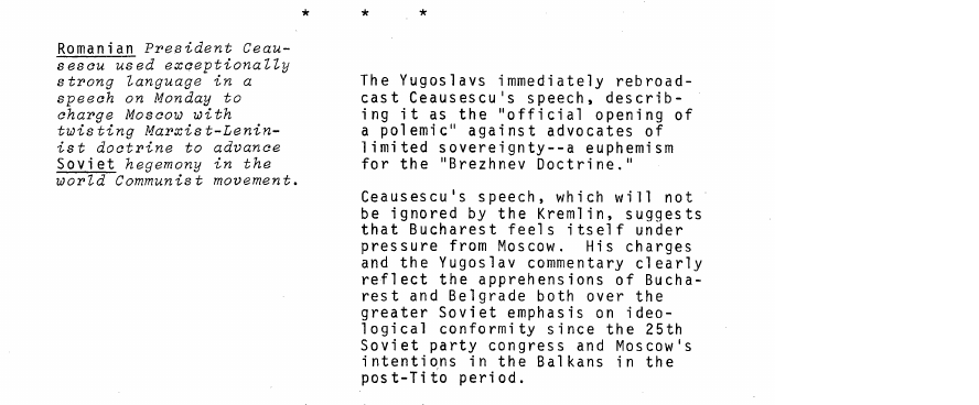 Scanned fragment of the brief of 28 April 1976: untitled