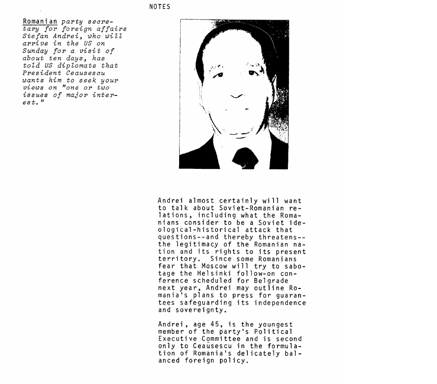 Scanned fragment of the brief of 11 June 1976: untitled