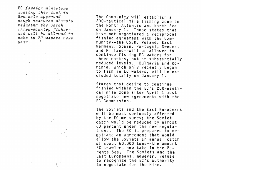 Scanned fragment of the brief of 16 December 1976: EC