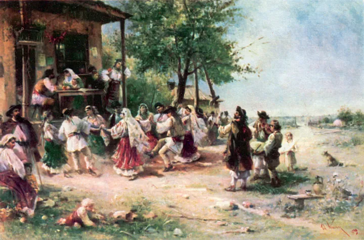 Hora at Aninoasa, by Theodor Aman