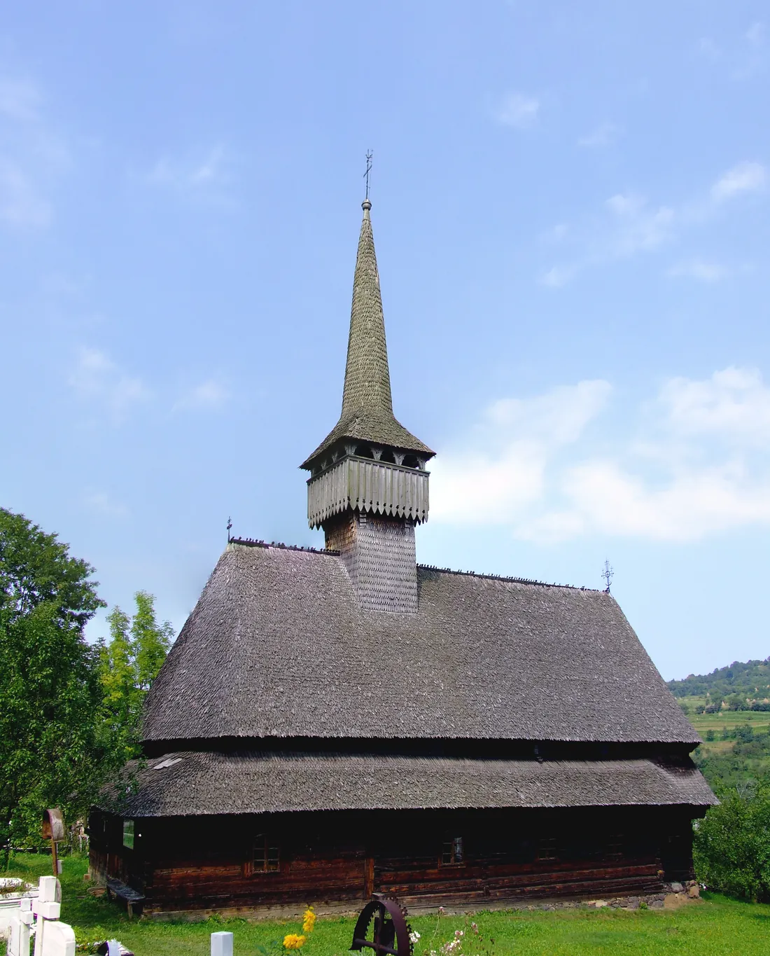 The wooden church of Budești Susani