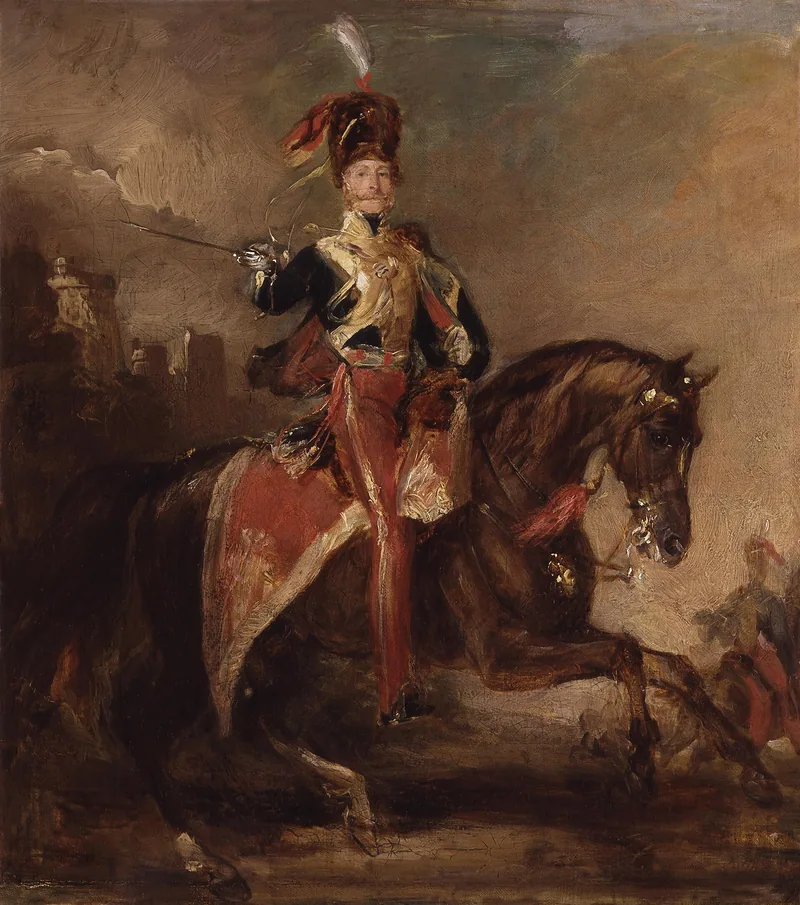 Portrait of the seventh Earl of Cardigan in uniform