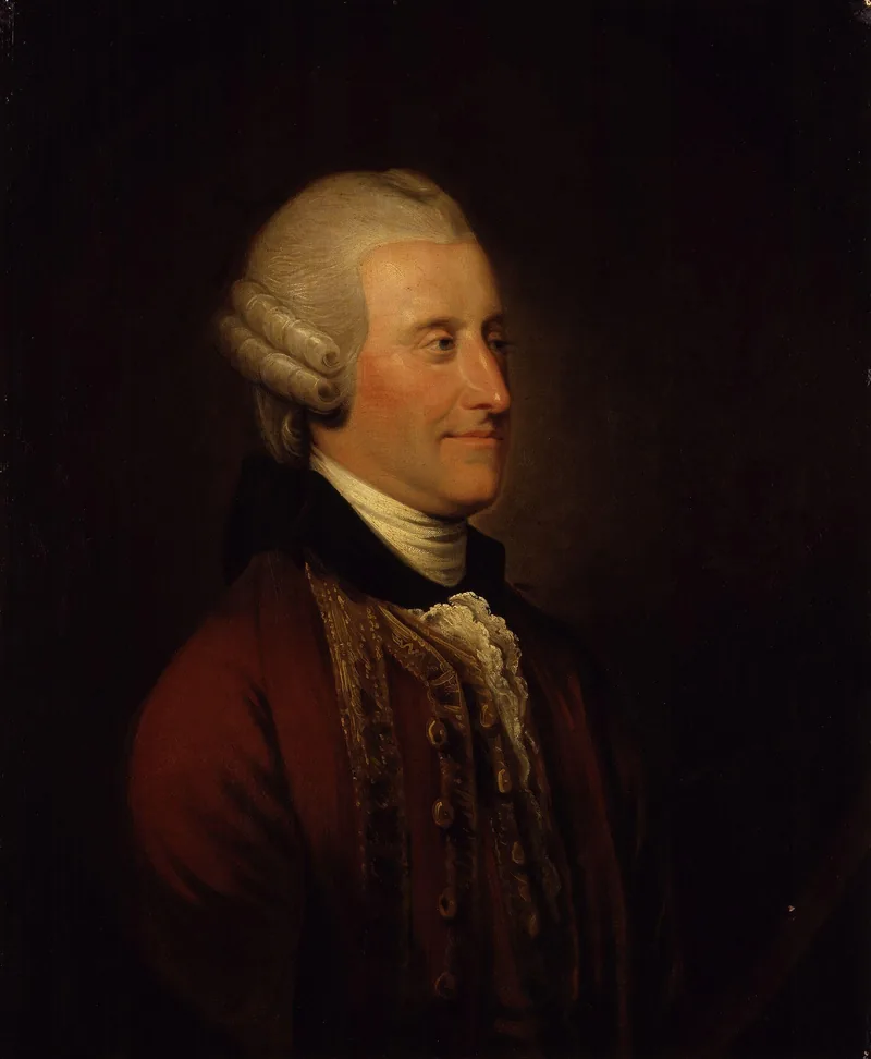 Portrait of the fourth Earl of Sandwich in middle age