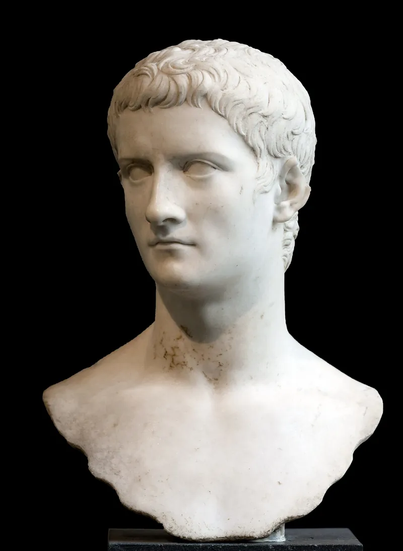 Caligula, a museum portrait. The man of Seneca’s anecdote.