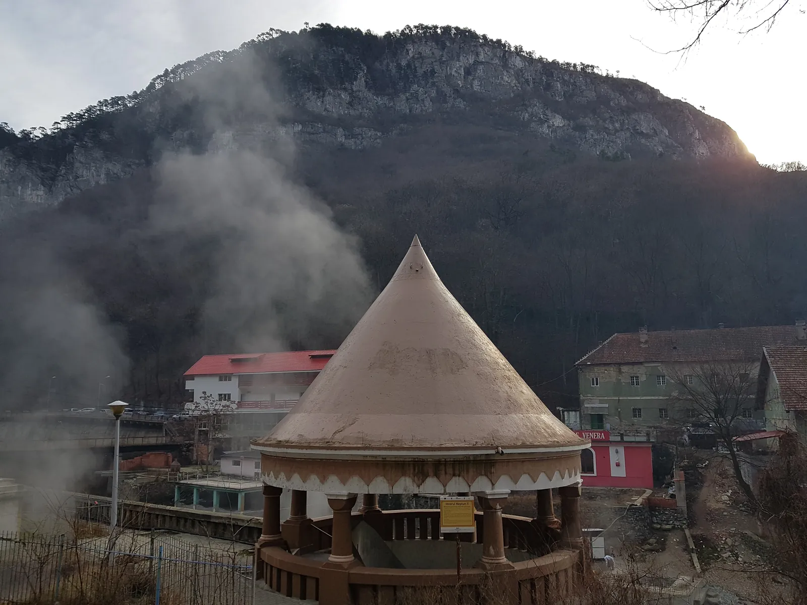 Băile Herculane, 1 ianuarie 2018, 11:24. Fotografie: Leontin l, Wikimedia Commons, CC BY-SA 4.0.