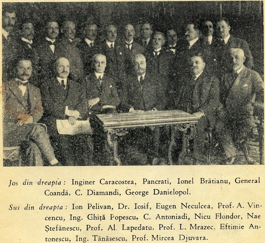 Delegația română la Conferința de Pace de la Paris, 1919