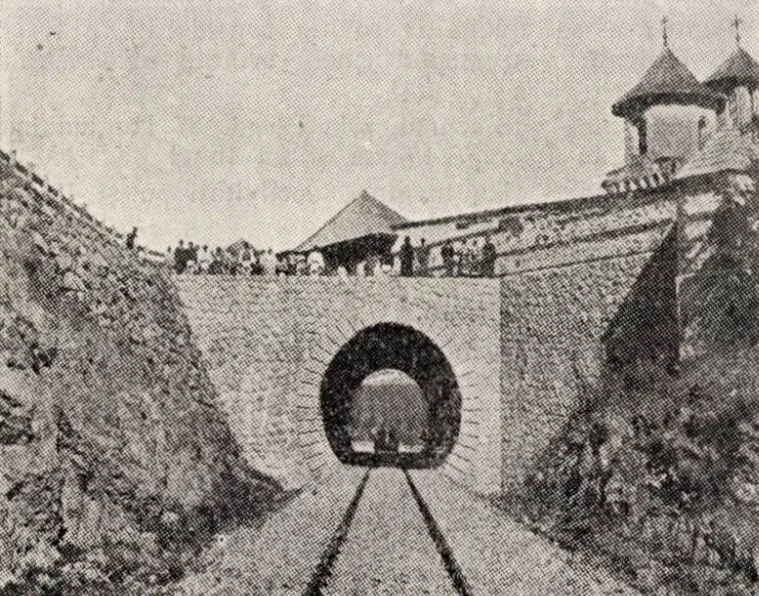Tunelul Cornet, sub Mănăstirea Cornet