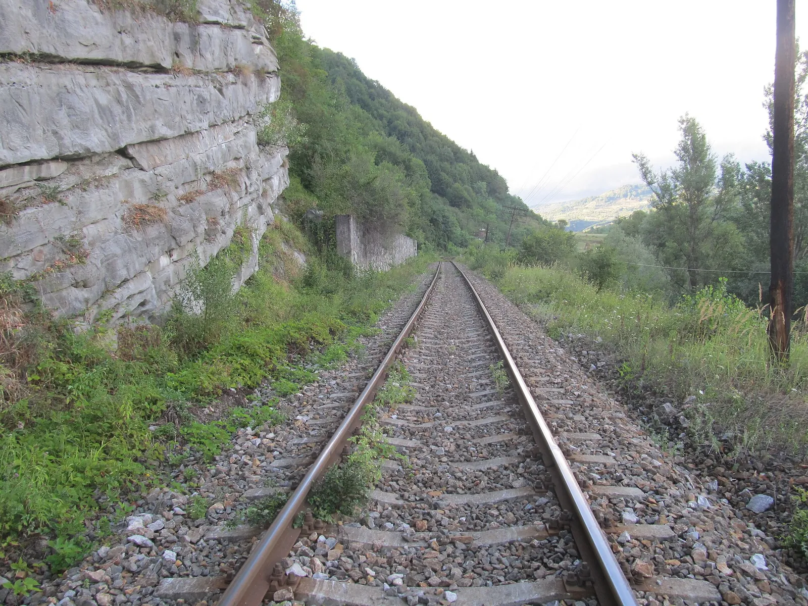Linia Salva–Vișeu de Jos, pe care o deservește tunelul
